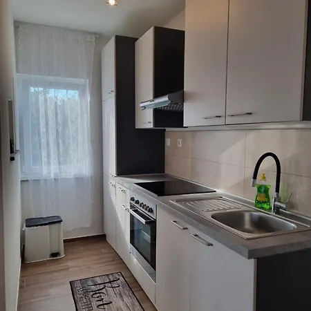 아파트 Zekic Family With Large Garden & Private Parking Quiet Area *
